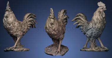 3D model rooster (STL)